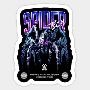 Spider Tech Sticker